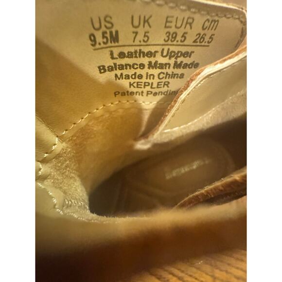 Naturalizer Kepler Women's 9.5 Brown Leather Closed Toe Booties Boho Western - Picture 11 of 13